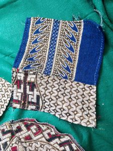 Boho Fabric Swatch Collage