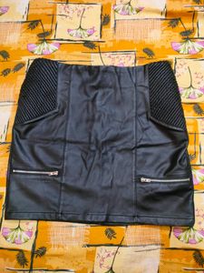 Leather Skirt