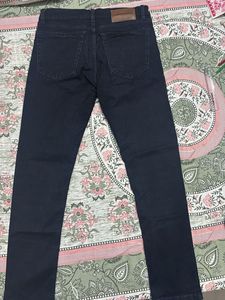 Classic Dark Wash Denim Jeans