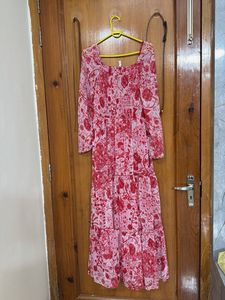 Bohemian Floral Maxi Dress