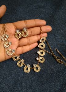 Necklace & Earring Set with pendant