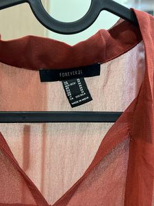 Forever 21 Top | Rust Colour