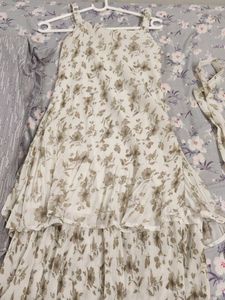 Sundress☀️CUTE White Floral Print