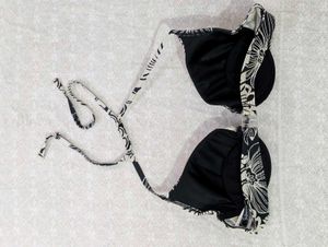 Floral Print Bikini Top