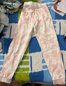Pink Tie-Dye Joggers