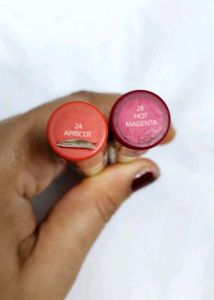 2 Matt look lip crayons