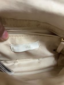 H&amp;M Green Tweed Chain Bag