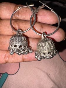 Elegant Jhumka Hoop Earrings