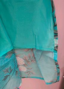 Floral Kurta Set With Pant Nd Dupatta