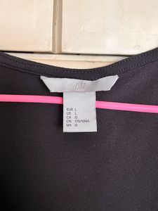 H&amp;M peplum top L
