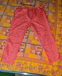 Red Striped Lounge Pants