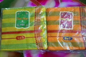 Branded Five-star Dhoti Jode , Pure Cotton.