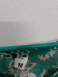 Stylish Teal Printed Kurta with Palazzos