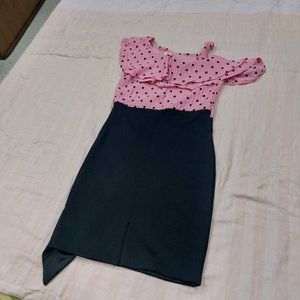 Cute Polka Dot &amp; Black Dress