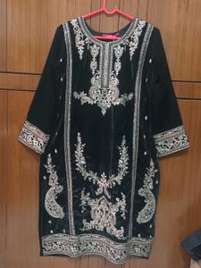 Beautiful Pakistani Velvet Suit
