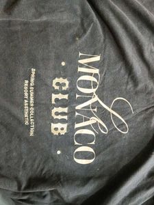 Monaco Club Graphic T-Shirt Oversized
