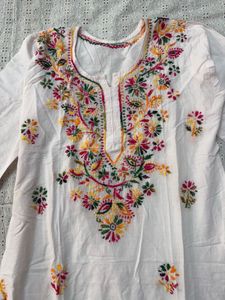 Handwork Chikankari kurti
