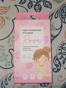 Rose Deep Hydrating Eye Mask - 3 Pairs