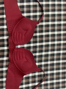 savana Maroon Bra