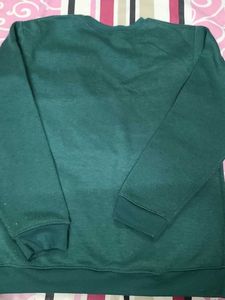 Green Graphic Sweatshirt