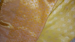 TWO SHADE PASTEL ZARI SAREE + FREE GIFT!