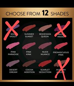 Pack Of 1Manish Malhotra Powder Matte Lipstick