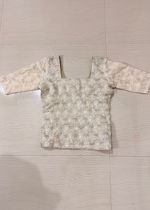 Elegant Cream Blouse