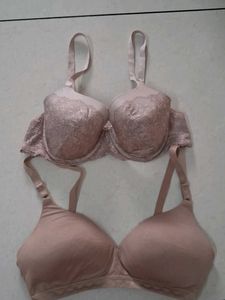 Lace & Smooth Bras - Pack of 2