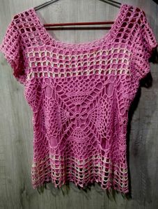 Aesthetic Pink Top New