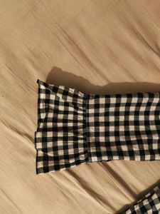 Classic Gingham Checkered Top