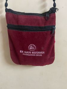 Embroidered Sling Bag Combo