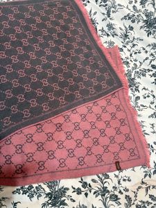 Designer Gucci Monogram reversible Shawl
