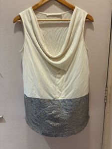 Elegant Cowl Neck Top