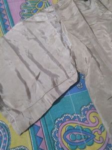 Brown Short Sleeve Casual Shirt