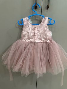 Premium Adorable Pink Tulle Party Dress