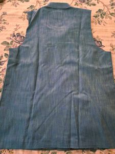 Men's Teal Nehru Jacket
