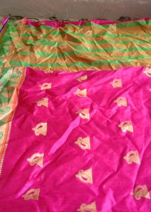 Brand New Saree. With attached Blouse Piece
