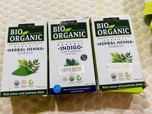 Indus Valley Bio Organic Henna , Indigo Powder
