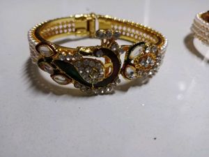 Exquisite Peacock Design Bangles