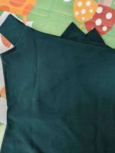 Dark Green One Shoulder Bodycon Dress