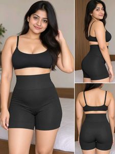 High-Waist Compression Shorts
