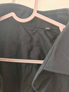 Men's Classic Black Long Sleeve Shirt