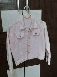 Pastel Pink Denim Jacket💗