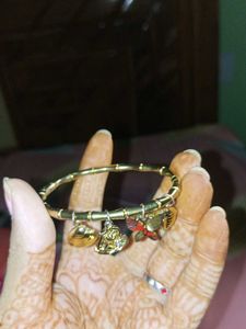 Anti tarnish charm bracelet