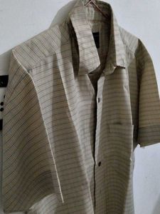 Classic Striped Short Sleeve Shirt