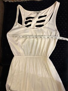 Bershka Cut-Out Back Mini Dress