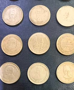 Vintage Indian Commemorative Coins