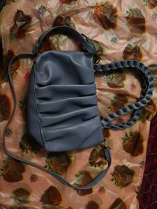 Stylish Ruched Shoulder Bag