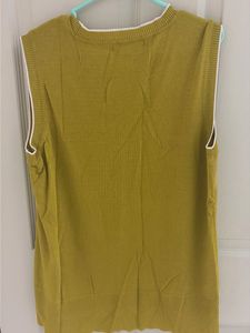 Next-Mustard Yellow Sleeveless Top (L