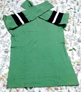 JOKER GREEN STRIPED T-SHIRT